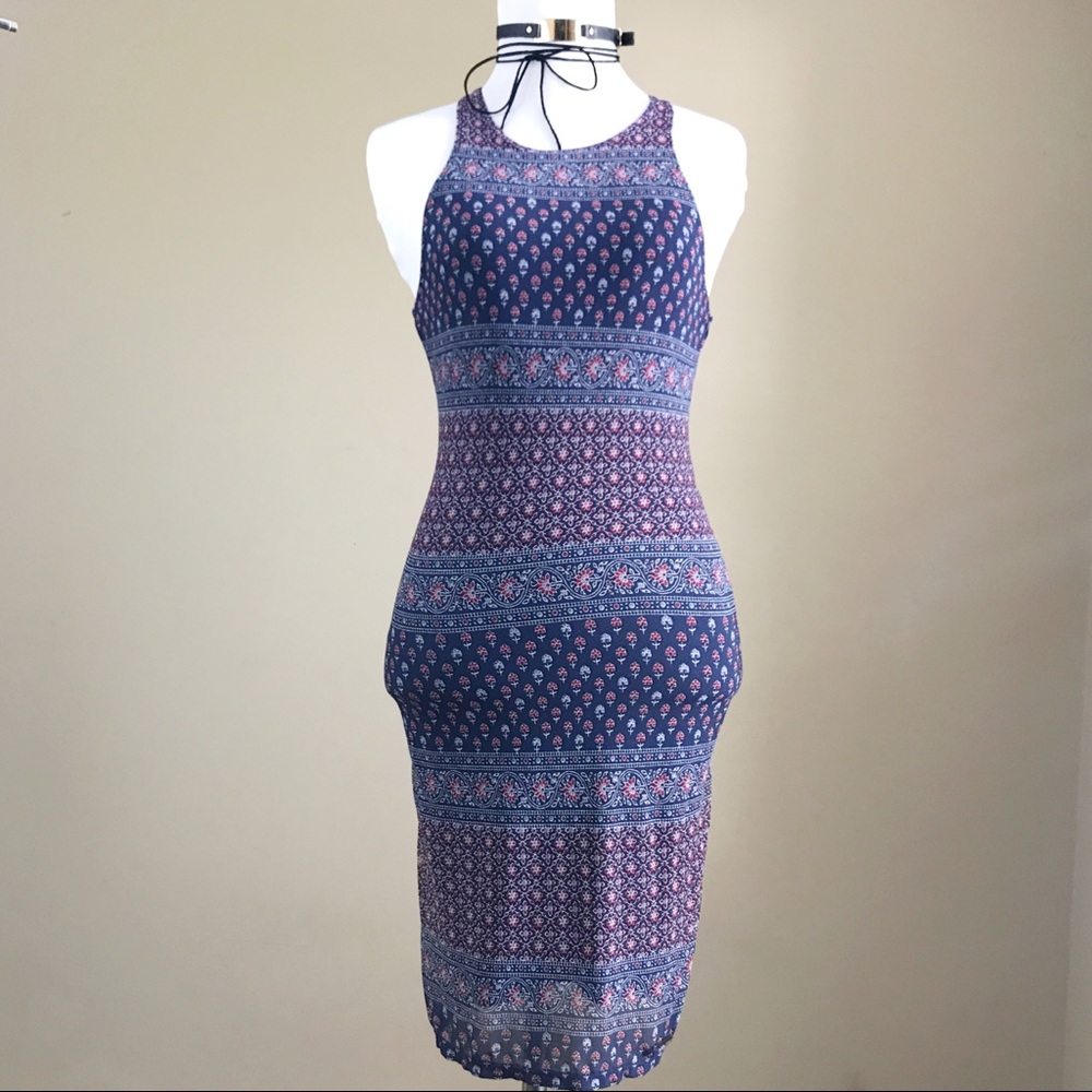 Abercrombie&Fitch Body Con Halter Dress